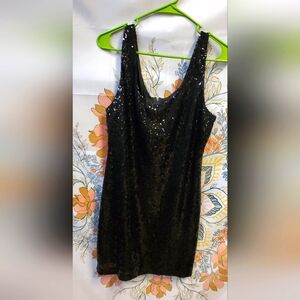 Rue21 Black sequence mini dress